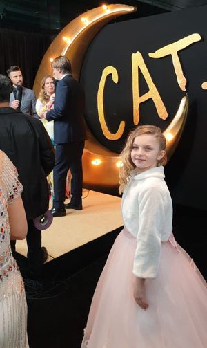 Meesha at the Cats premiere in New York