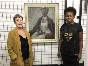 Supporting image for story: Play reveals story behind nurse in painting on display in Wolverhampton