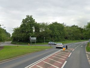 Supporting image for story: Casualty reported as car left on roof after collision with tree near Ludlow