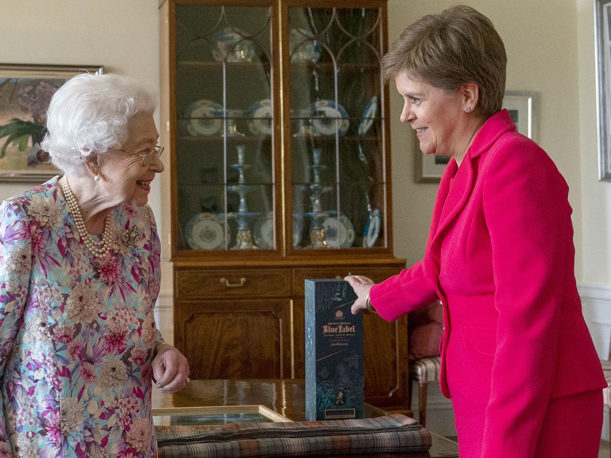 Audience with late Queen more nerve-racking than FMQs, recalls Sturgeon
