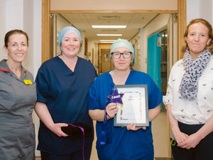 Clare Lewis, Student Nurse Associate, has been awarded a Cavell Star Award.