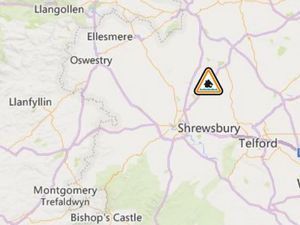Supporting image for story: 'Flooding is happening now': Flood alert in place in north Shropshire amid rising river levels