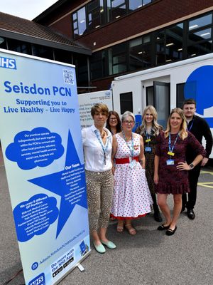 A well being day hosted by Seisdon PCN was held at the Codsall Community Hub.
Pictured left Doctor Katarzyna Greiner with the team.