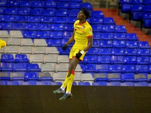 Supporting image for story: Hard work pays off for Walsall striker Elijah Adebayo