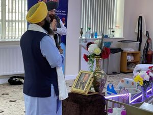 A ceremony was held at the Guru Ka Niwas Sikh Temple in Wolverhampton