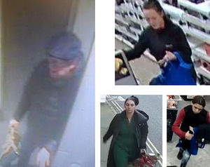 Do you recognise any of these people who may be able to help Oswestry SNT in relation to suspected shoplifting offences