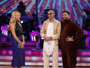 Supporting image for story: Richie Anderson holds back tears during Strictly exit interview