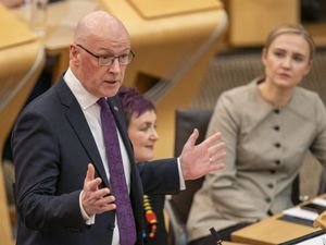 Supporting image for story: Swinney holds talks on cutting whisky tariffs with US ambassador