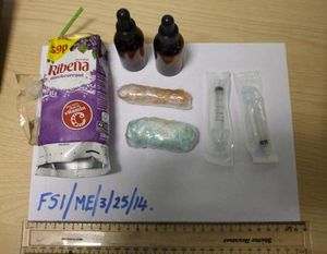 More of the drugs found inside the cartons