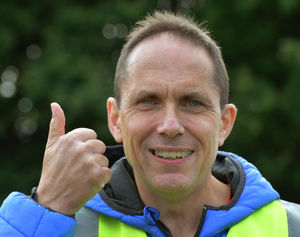 Race director Tim Beckett