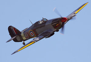 A Hawker Hurricane 
