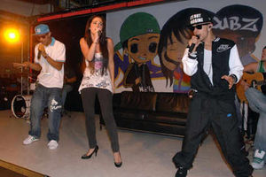 Supporting image for story: Fans go Dappy for N-Dubz at Merry Hill