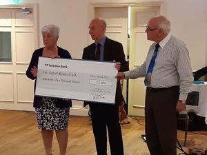 Supporting image for story: Sing-song helps raise £2k for cancer charity