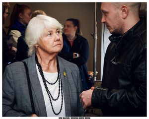Annette Badland and Gareth Thomas