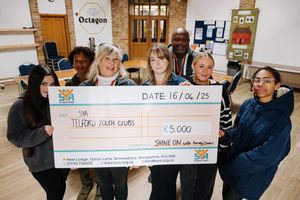 Crystal Owen has made the first chairy donation in memory of her son, Harvey, to SYA Telford Youth Clubs