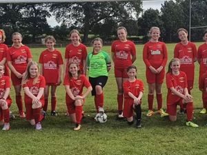 Supporting image for story: Whitchurch girls' new training kit carries a hashtag memory of Aaron