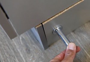 Ill fitting kitchen units