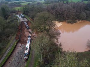 Supporting image for story: Extremely fortunate no-one hurt after sinkhole swallows boats, fire chief says