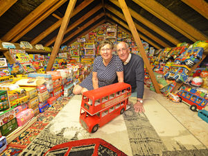 Supporting image for story: Record model bus collection sorted out at home of Walsall collectors