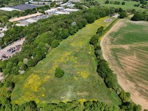 Supporting image for story: Large eight-acre plot in Telford with permission for 31 new homes is listed for sale