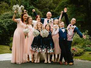 Supporting image for story: Telford couple say 'I do' as they beat the clock ahead of wedding number restrictions - with VIDEO and PICTURES