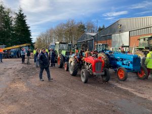 Coombes’s Festive Charity Tractor Road Run which started and finished at Showell Grange Farm, near Newport, on December 29 2022.