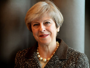 Supporting image for story: May plays down legs-it row as 'a bit of fun'