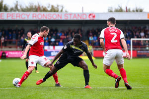 Town lined up in a 4-4-2 at Fleetwood and looked all over the place (AMA)