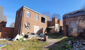 The property has fallen into a state of disrepair