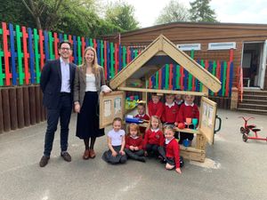 Supporting image for story: Estate helps Staffordshire school create new outdoor classroom