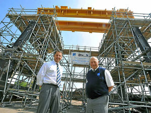 Supporting image for story: £2m nuclear submarine crane nears completion at Kingswinford firm