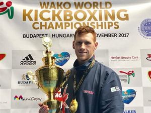 Supporting image for story: Kickboxing ace Chris Aston sets the example to follow