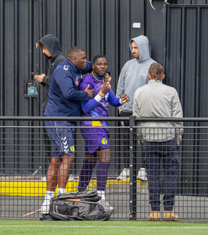 The goalkeeper said that he was 'emotional and angry' about the abuse, and also thanked teammates and staff for their support