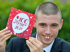Supporting image for story: Hero award for 14-year-old Wolverhampton fundraiser Louis