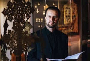 Chronos Ensemble musical director and historical music specialist Evgenii Skurat.