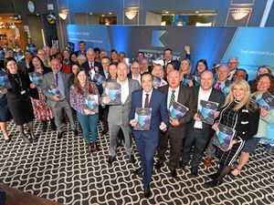 Supporting image for story: Theatre launch for Business festival brochure