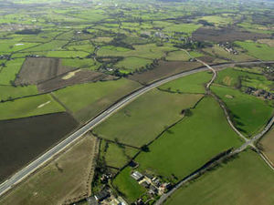 Supporting image for story: Traffic chaos as car hits A5 barrier