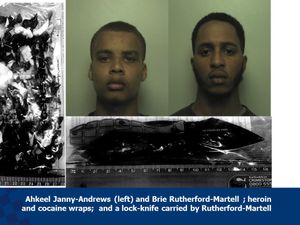 Supporting image for story: Teenagers who supplied heroin and cocaine in Staffordshire are jailed 