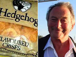 Supporting image for story: Hedgehog Crisps' Welshpool inventor dies, aged 74