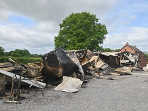 Supporting image for story: 'We had a taste of retirement and we don't like it!' Farm shop owners to rebuild after fire destroyed business