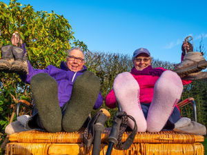 Supporting image for story: Husband and wife team travel to 71 trig points around Shropshire