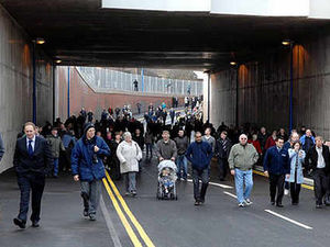 Supporting image for story: £22.5m tunnel to end road chaos