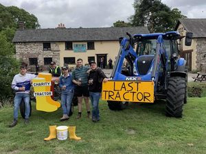 Supporting image for story: Shropshire farmers smash £1,000 target at tractor run 