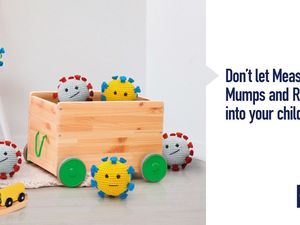 Supporting image for story: Children at risk of deadly measles due to poor MMR jab uptake