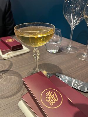 Cocktails from chef Brad Carter served at Aston Villa's 150 Club