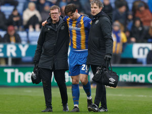 Supporting image for story: Shrewsbury's Tom Bayliss ruled out for the season with ankle ligament damage