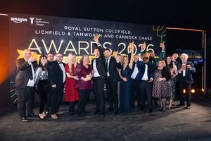 The winners at the SLTC Annual Dinner and Awards 2026 hosted by Greater Birmingham Chambers of Commerce at Statford Country Park, Tamworth. Pic by Shaun Fellows / Shine Pix Ltd. 