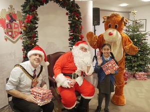 Supporting image for story: Mayor of Wolverhampton hosts magical Christmas parties for schoolchildren