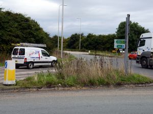 Supporting image for story: Oswestry homes plan continues to go roundabout in circles