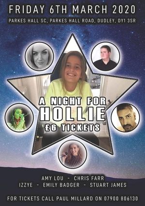 Charity night is being held at Parkes Hall Social Club